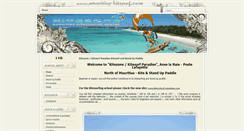 Desktop Screenshot of mauritius-kitesurf.com